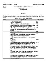 Giáo án Ngữ văn Lớp 7 - Tiết 12 Bài kiểm tra tập làm văn số 1 (Viết ở nhà) - Năm học 2019-2020 - Trường THCS Việt Long